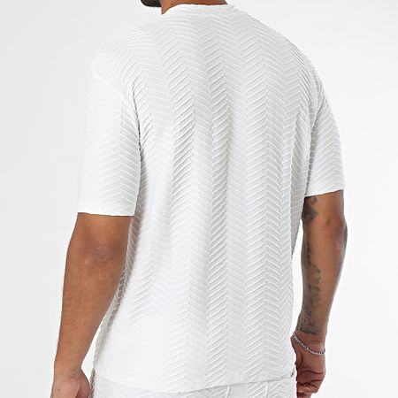 Uniplay - 191 Conjunto de camiseta blanca y pantalón de chándal