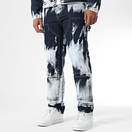 Uniplay - Conjunto de chaqueta vaquera azul y vaqueros 171