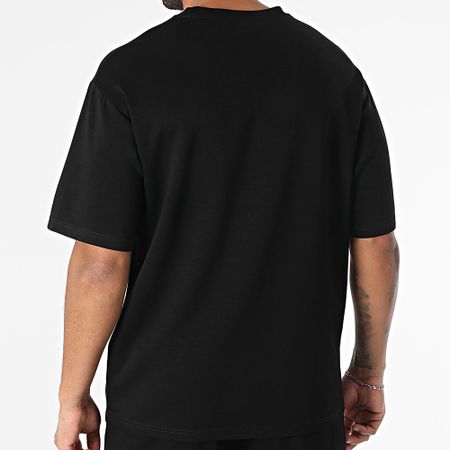 Uniplay - Conjunto de camiseta de bolsillo y pantalón corto 7928 Negro