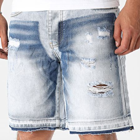 Uniplay - 69B Pantalones cortos vaqueros azules
