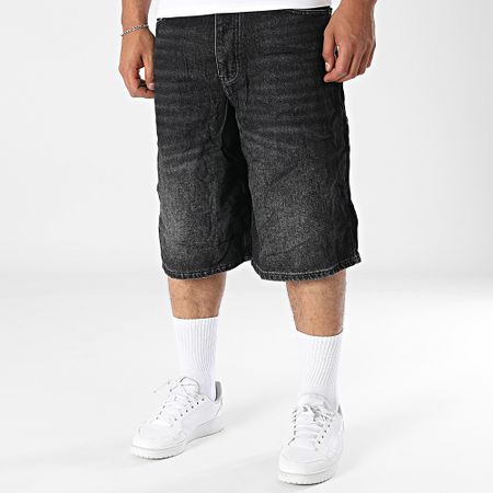 Uniplay - Baggy Fit Pantalón Corto 75G Negro