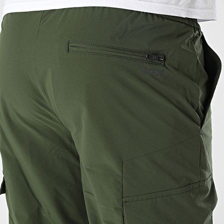 BOSS - Pantalones cargo Urbanex 50508339 verde caqui