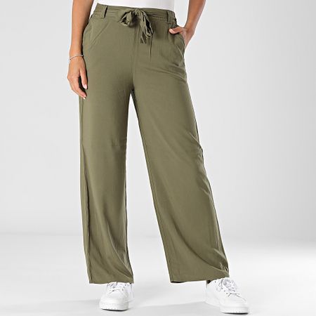 Only - Nova Life Pantalones Mujer Caqui Verde