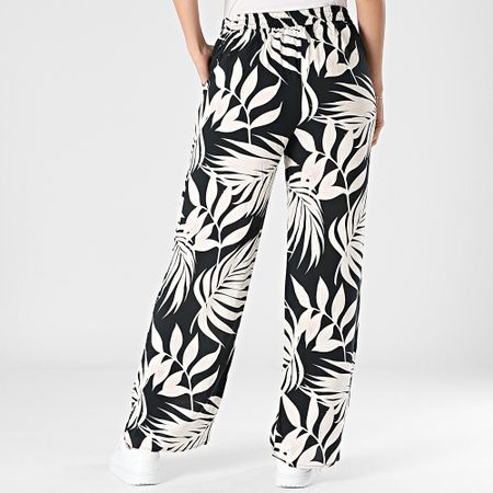 Only - Nova Life Pantalones Mujer Relaxed Fit Negro Crudo