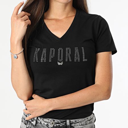 Kaporal - Camiseta mujer Jall Negra