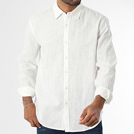 MTX - 122 Camisa blanca de manga larga