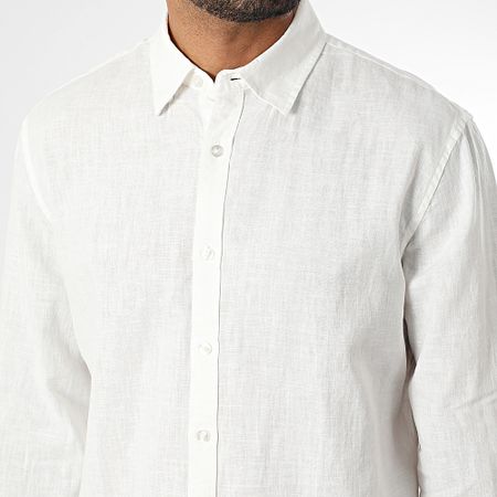 MTX - 122 Camisa blanca de manga larga