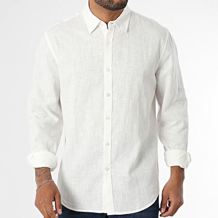 MTX - 122 Camisa blanca de manga larga