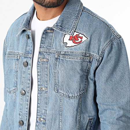 New Era - Chaqueta vaquera NFL Kansas City Chiefs 60667895 Denim azul
