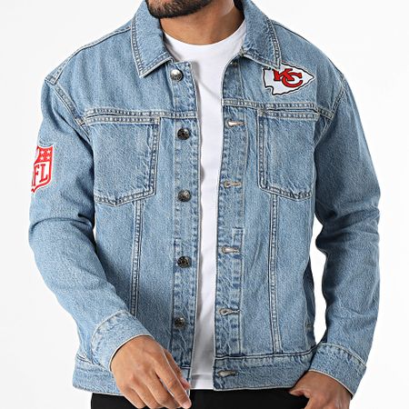 New Era - Chaqueta vaquera NFL Kansas City Chiefs 60667895 Denim azul