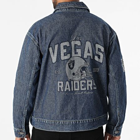 New Era - Chaqueta vaquera NFL Las Vegas Raiders 60667898 Blue Denim