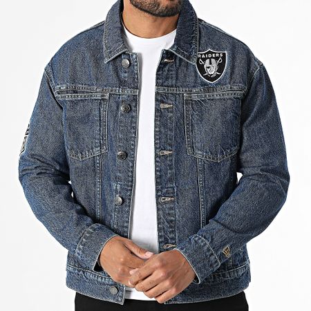 New Era - Chaqueta vaquera NFL Las Vegas Raiders 60667898 Blue Denim