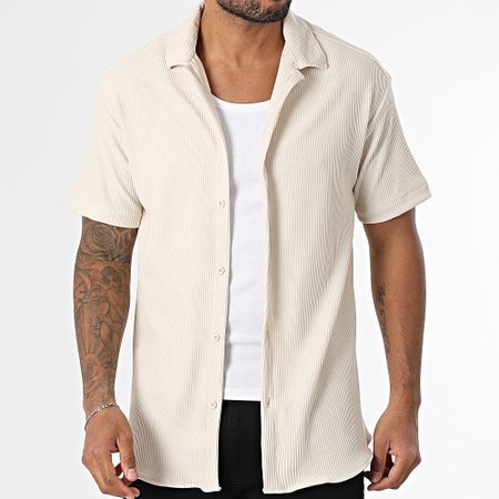 Classic Series - 472 Camisa de manga corta beige