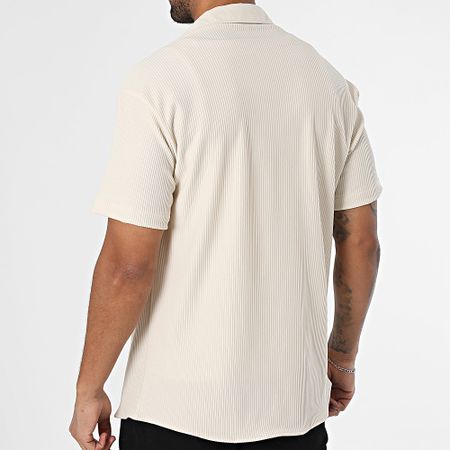 Classic Series - 472 Camisa de manga corta beige