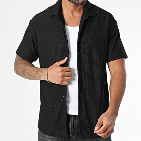 Classic Series - 472 Camisa negra de manga corta