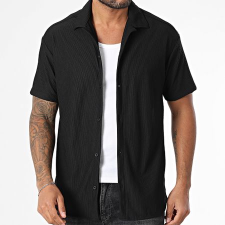 Classic Series - 472 Camisa negra de manga corta