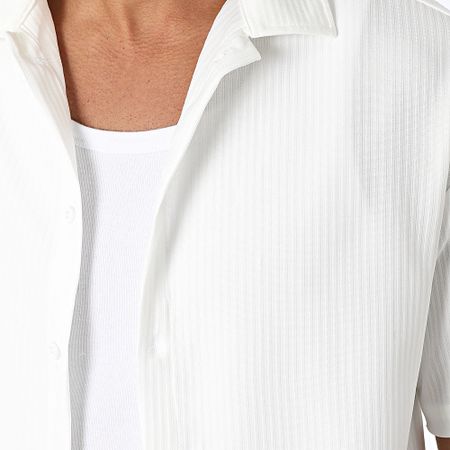 Classic Series - 472 Camisa blanca de manga corta