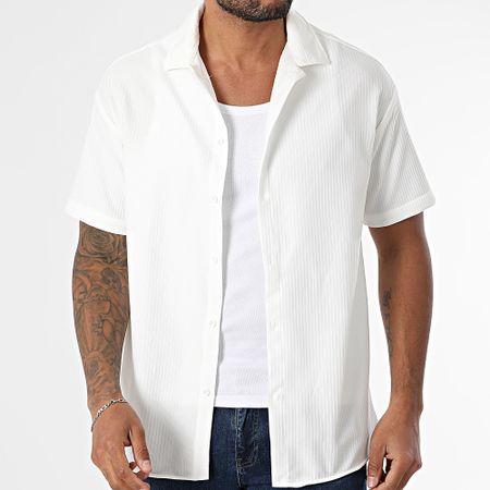 Classic Series - 472 Camisa blanca de manga corta