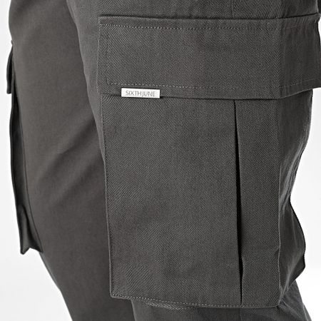 Sixth June - 909 Pantalones Cargo Gris Carbón