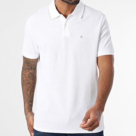 Calvin Klein - Polo Manga Corta LV04LC239G Blanco