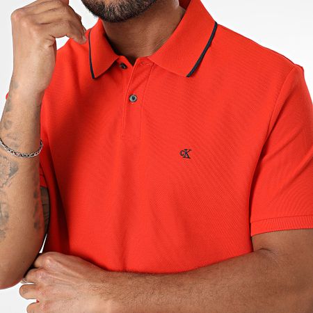 Calvin Klein - Polo Manga Corta LV04LC239G Naranja