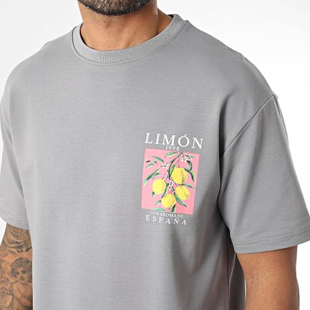 Classic Series - Camiseta oversize 015 Gris