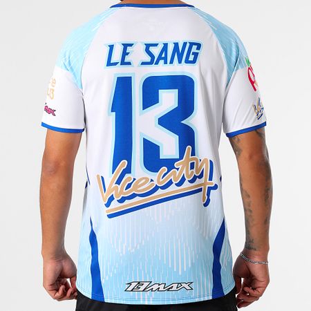 Hall of Street - Camiseta Marsella 13 Azul Claro Blanca
