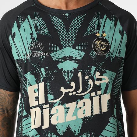 Hall of Street - Camiseta Argelia 213 Negro Verde
