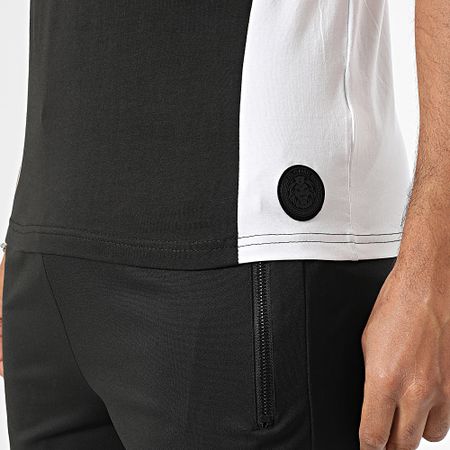 Zelys Paris - Conjunto de camiseta negra y pantalón corto Orentin