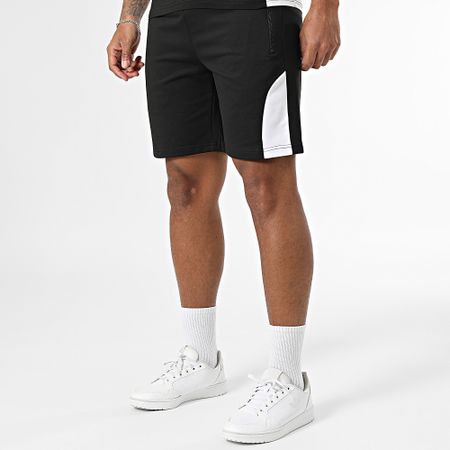 Zelys Paris - Conjunto de camiseta negra y pantalón corto Orentin