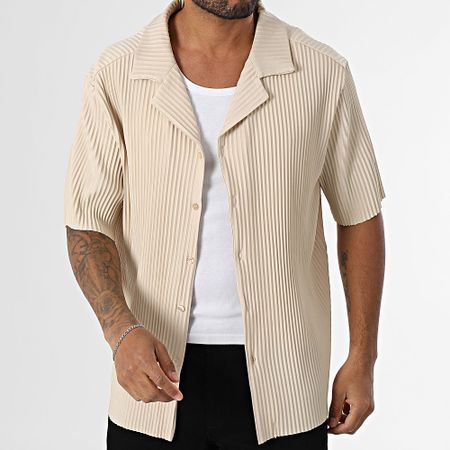 Zelys Paris - Camisa de manga corta TTA beige