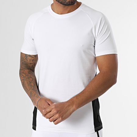 Zelys Paris - Conjunto de camiseta blanca y pantalón corto Orentin