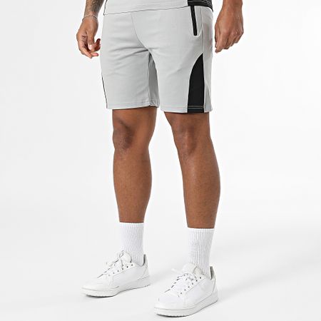 Zelys Paris - Conjunto de camiseta y pantalón corto gris Orentin