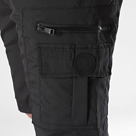 Zelys Paris - Gravty Cargo Shorts Negro