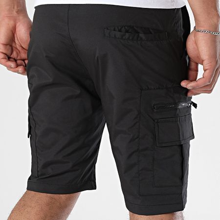 Zelys Paris - Gravty Cargo Shorts Negro