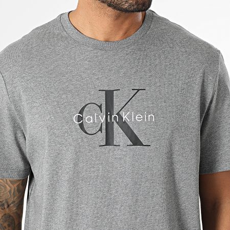 Calvin Klein - LV04RB862G Camiseta antracita gris jaspeado