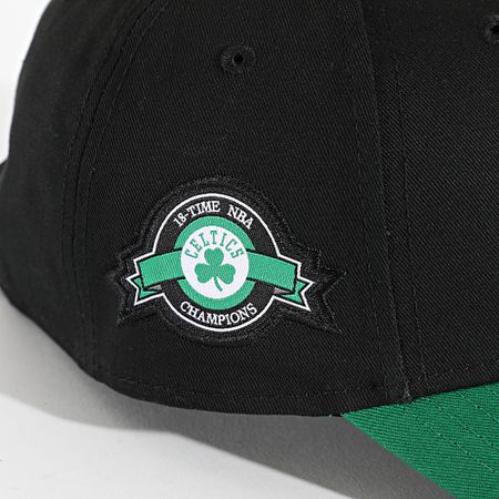 New Era - Gorra Side Patch 9Forty Boston Celtics 60667451 Negro Verde