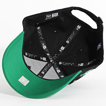 New Era - Gorra Side Patch 9Forty Boston Celtics 60667451 Negro Verde