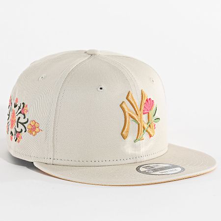 New Era - Gorra Snapback Floral 9Fifty NY Yankees 60667639 Beige