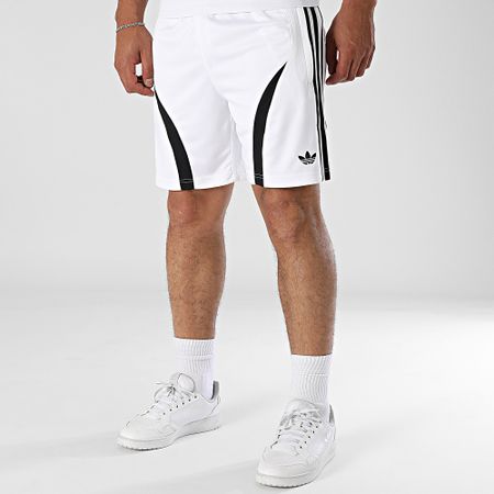 Adidas Originals - Teamgeist JP1122 Pantalón Corto Blanco Banda Negra