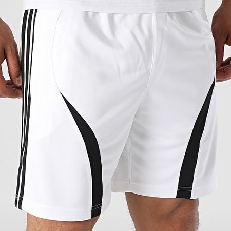 Adidas Originals - Teamgeist JP1122 Pantalón Corto Blanco Banda Negra