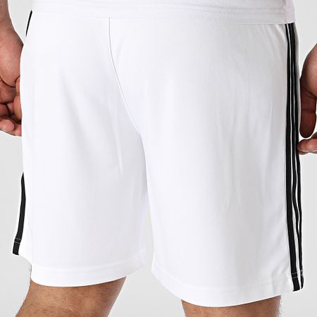 Adidas Originals - Teamgeist JP1122 Pantalón Corto Blanco Banda Negra