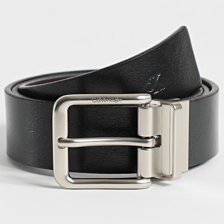 Calvin Klein - Cinturón reversible 7024 Negro Marrón