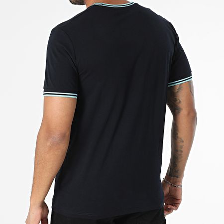 Fred Perry - Camiseta Twin Tipped M1588 Azul Marino