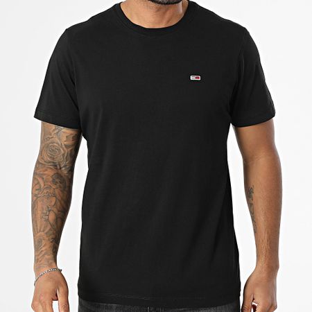 Tommy Jeans - Slim Jersey Tee Shirt 9598 Negro