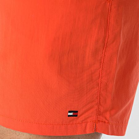 Tommy Hilfiger - Pantalones cortos de baño con cordón medianos 3477 Naranja oscuro