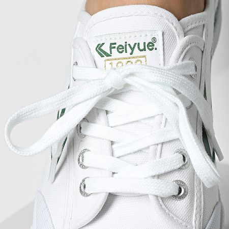 Feiyue - Baskets Low 1920 Blanco Verde