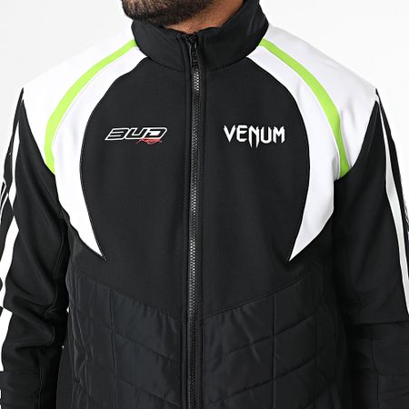 Venum - Venum x Bud 05771 Negro Blanco Verde Chaqueta con cremallera