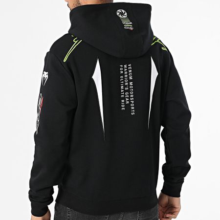 Venum - Venum x Bud Sudadera con capucha 05772 Negro Blanco Verde claro