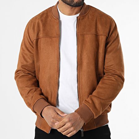 Armita - Chaqueta bomber de ante 520 camel